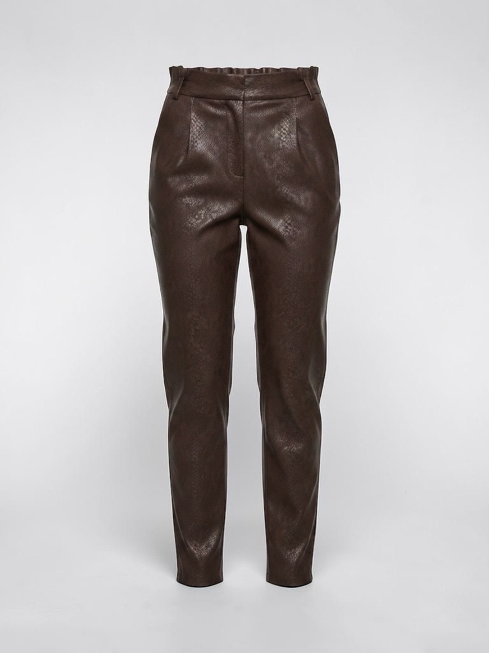 Chico's Dark Brown Faux Leather Pants size 2.5T